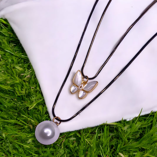 Amazing Butterfly Stone NECKLACE