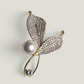 Pearl Brooch in Gold Plating