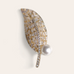 Leaf Brooch in Gold Plating