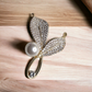 Pearl Brooch in Gold Plating