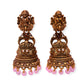 Lakshmi temple Jhumki | Vatiyaana Jewelry