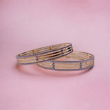 Fashionable Gold-plated Bangle Set