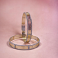 Fashionable Gold-plated Bangle Set