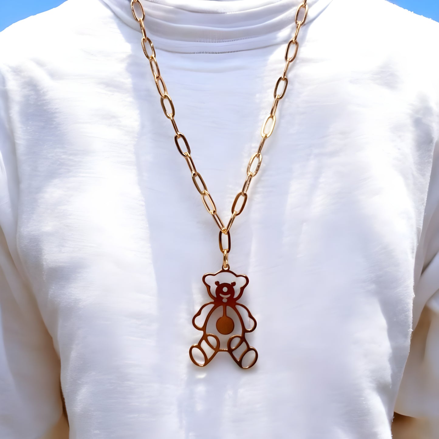 Adorable Teddy Chain Pendant