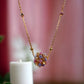 Golden Plated Beads Chain Pendant FOR WOMEN