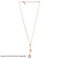 Radiant Golden Plated Chain Pendant with Charm