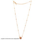 Golden Plated Beads Chain Pendant FOR WOMEN