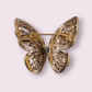 Gilded Wings Charm Butterfly Brooch