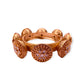 Royal Antique Polki Openable Kada Bangle Gold Plated