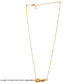 Gold Plated Panther Chain Pendant with CZ