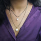 2 Layer Elegant Brass Necklace