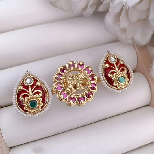 The Heritage Stone Statement Ring