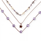 3 Layer Choker with Star Pendant