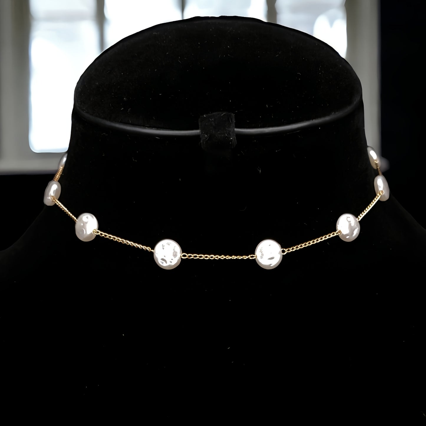 3 Layer Choker with Star Pendant