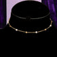 3 Layer Choker with Golden Chain