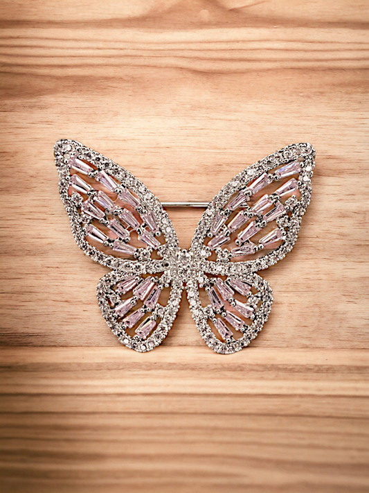 Enchanting Flutter Butterfly Brooch