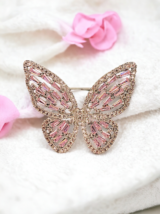 Enchanting Flutter Butterfly Brooch