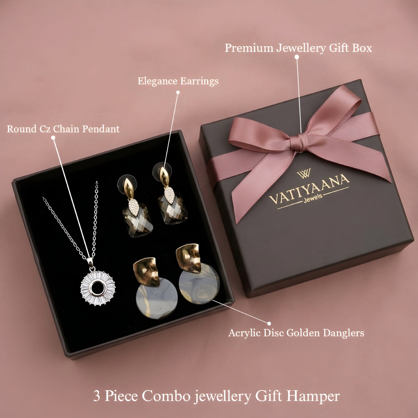 The Ultimate Gift Set 3-Piece Jewelry Combo for gift