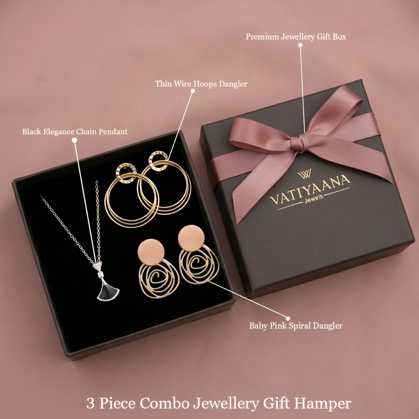 3 Pieces Combo Jewellery gift box