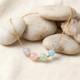 Colorful Pastel Beads Necklace